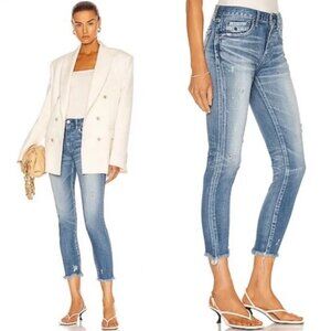 Moussy Blue Skinny Jeans